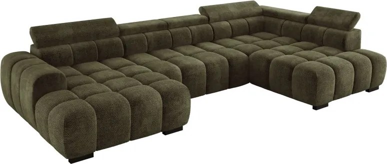 Narożnik BULL XL Prawostronny z elektryczną funkcją regulacji tkanina Eden 16 WERSAL