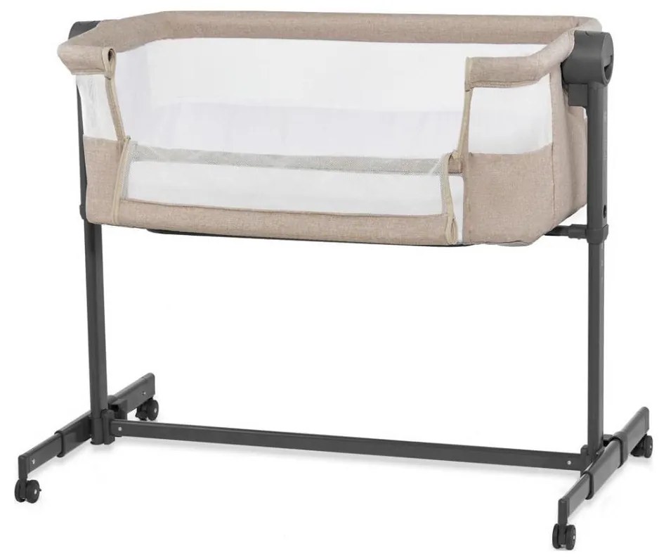 KINDERKRAFT - Łóżeczko dziecięce NESTE UP 2 beżowe