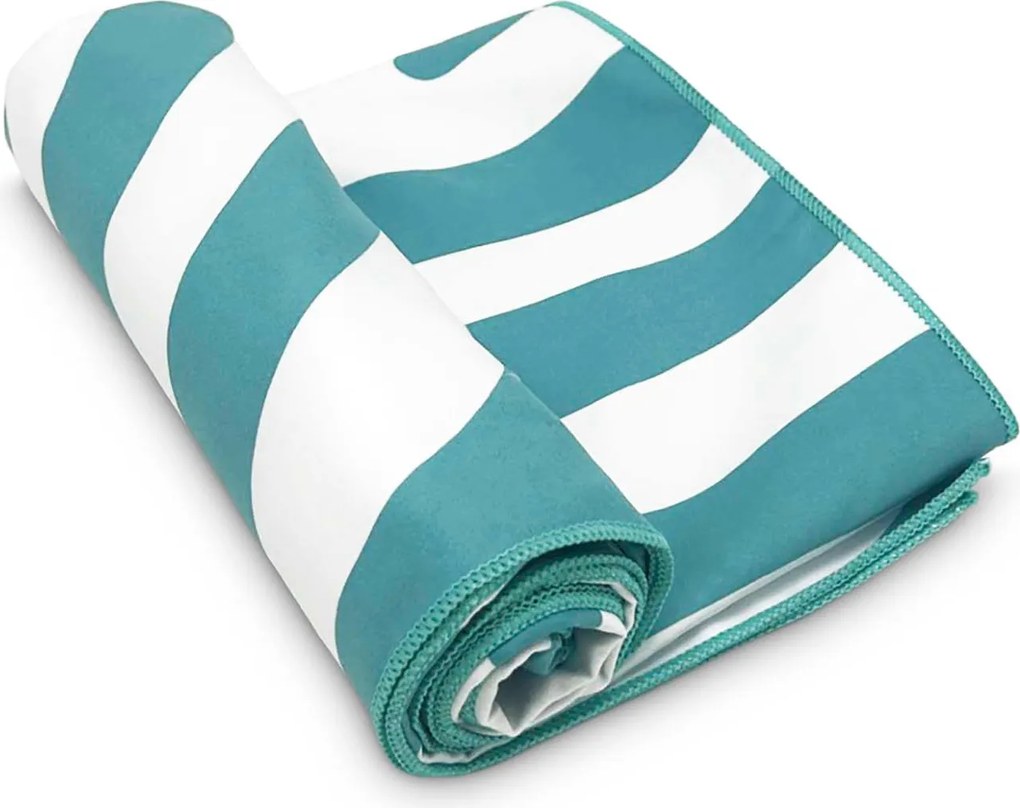 SZYBKOSCHNĄCY RĘCZNIK Z MIKROFIBRY TURKUSOWY 70X140 70x140 cm