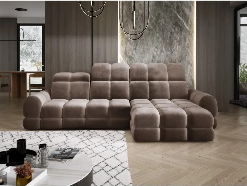 Narożnik TOLLO MINI S Prawostronny Elektryczna regulacja Salvador 03 WERSAL