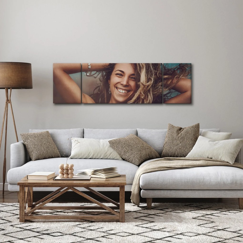 Obraz - Portret młodej kobiety (170x50 cm)