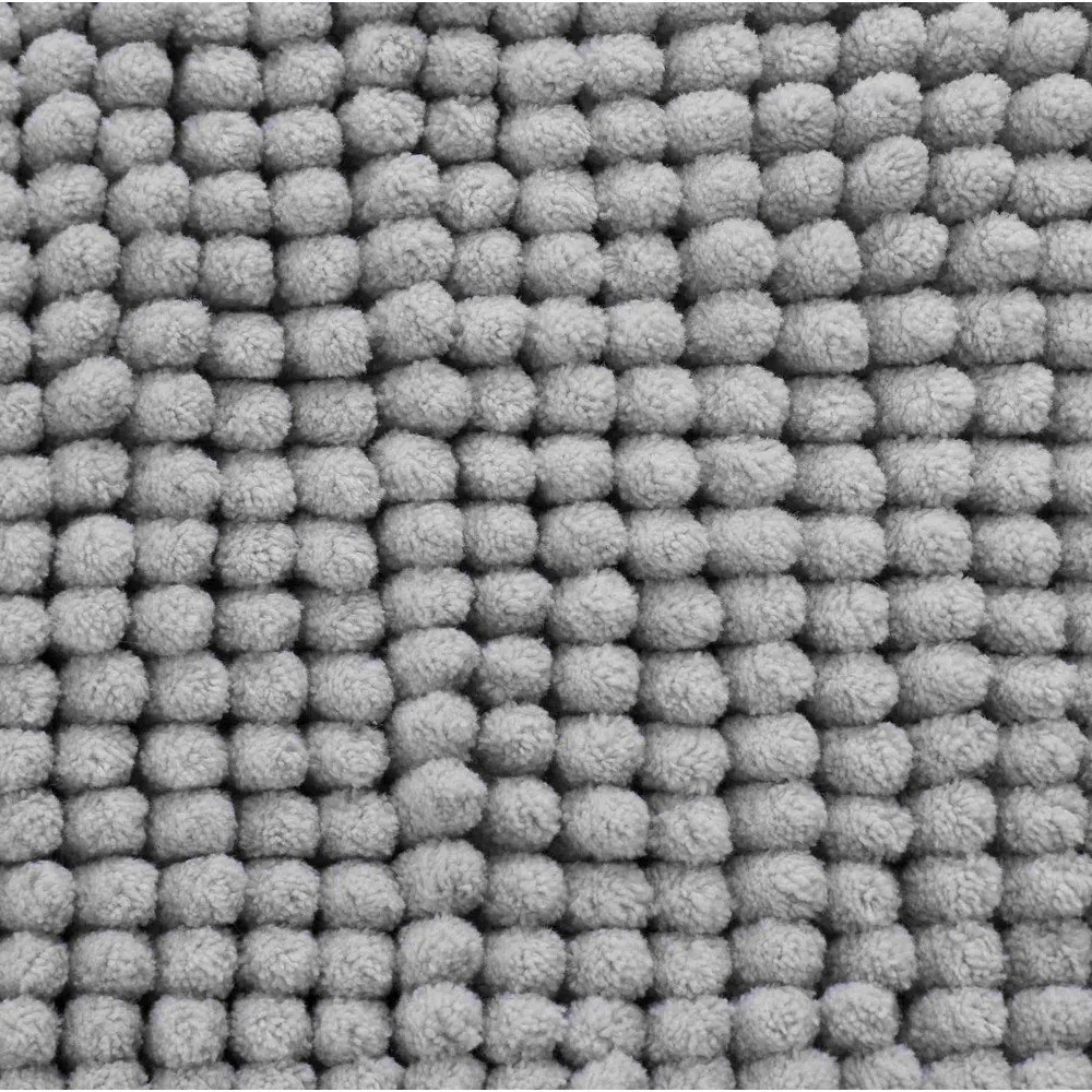 Szary dywanik łazienkowy 50x80 cm Bobble – Catherine Lansfield