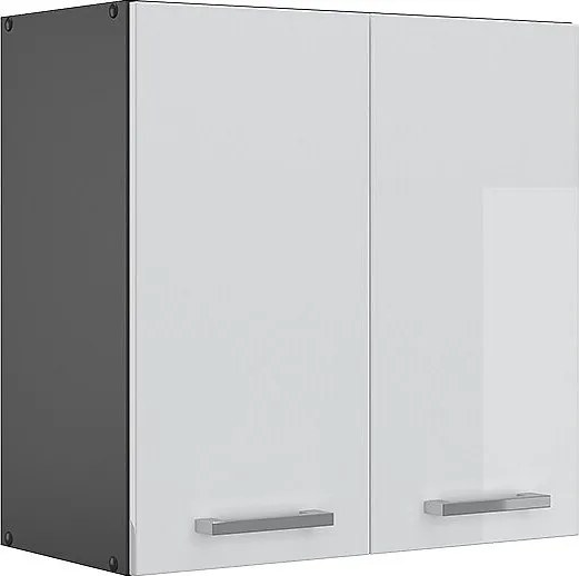 Szafka ścienna biały wysoki połysk 60x31x60 r-line