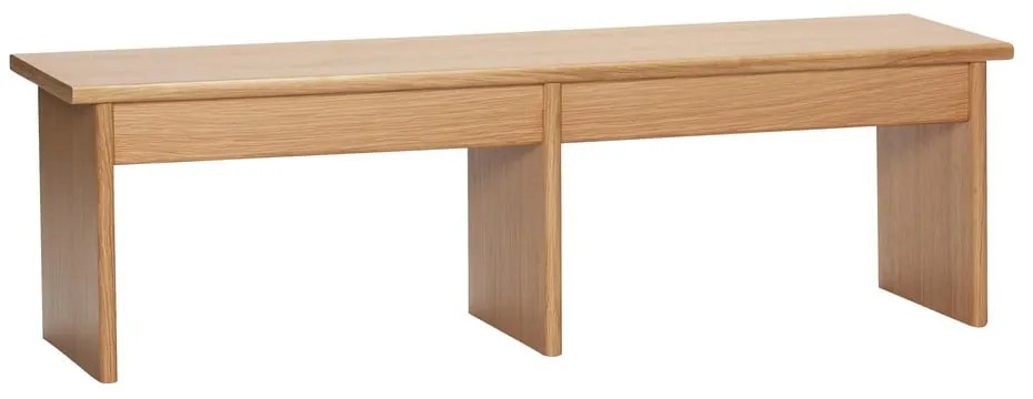 Szafka pod TV w dekorze dębu 99x30 cm Doppio – Hübsch