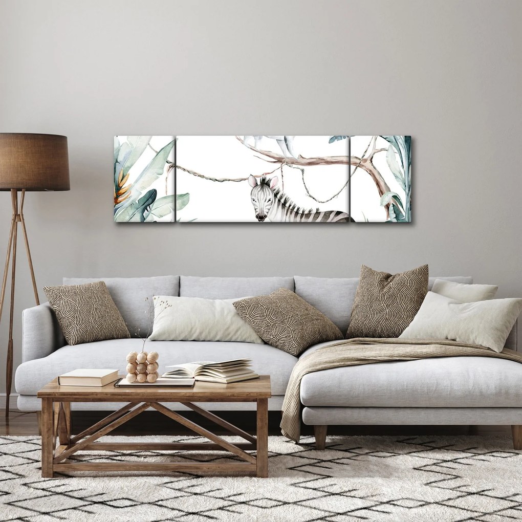 Obraz - Zwierzęta egzotyczne (170x50 cm)