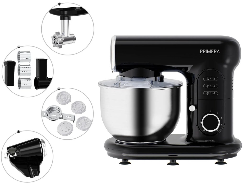 Robot kuchenny planetarny Primera  czarny
