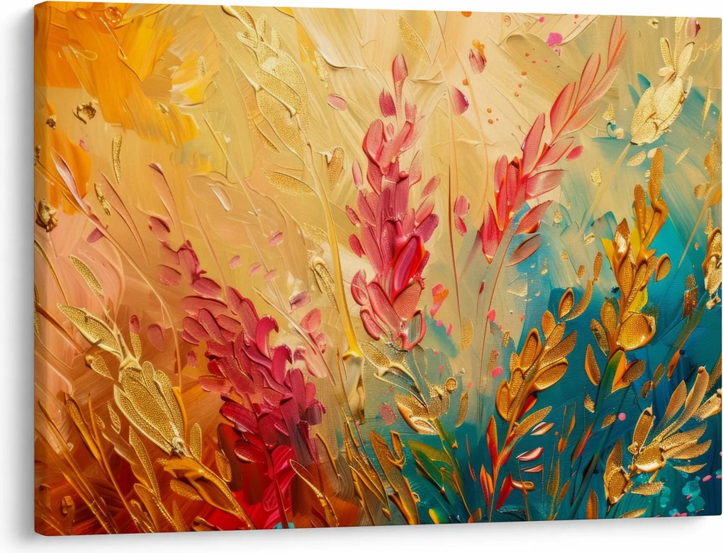 Obraz - Malowanie pola (70x50 cm)