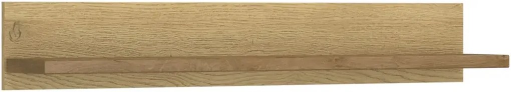 Półka wisząca industrialna 125 cm dąb cremona + dąb lefkas B7-C94