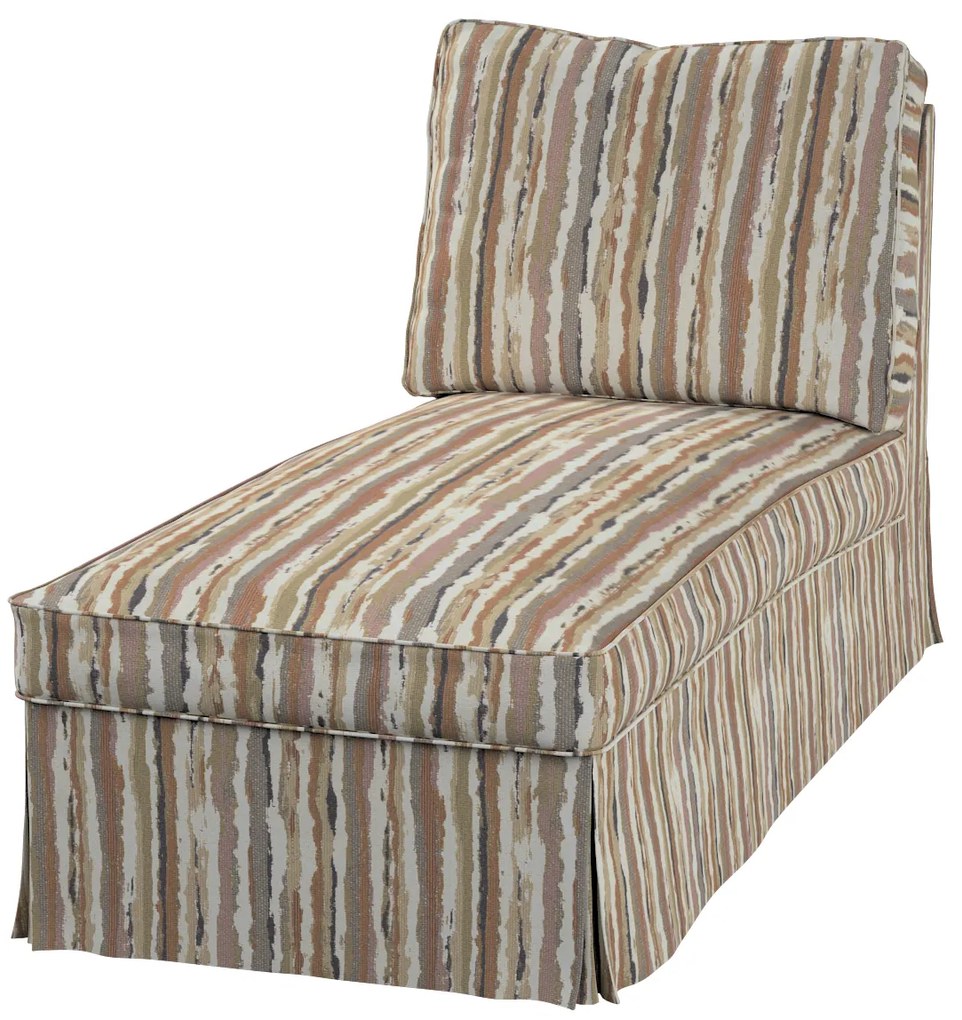 Pokrowiec na szezlong/ leżankę Ektorp wolnostojący prosty tył