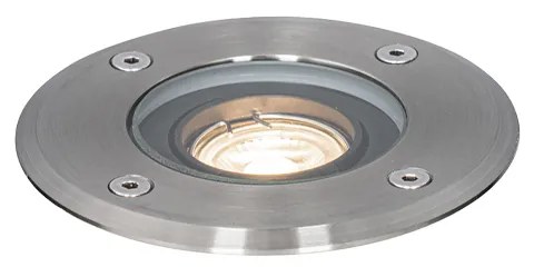 Zewnetrzna Nowoczesny zewnętrzny reflektor naziemny stalowy 35 mm regulowany IP65 - Delux Nowoczesny Oswietlenie zewnetrzne