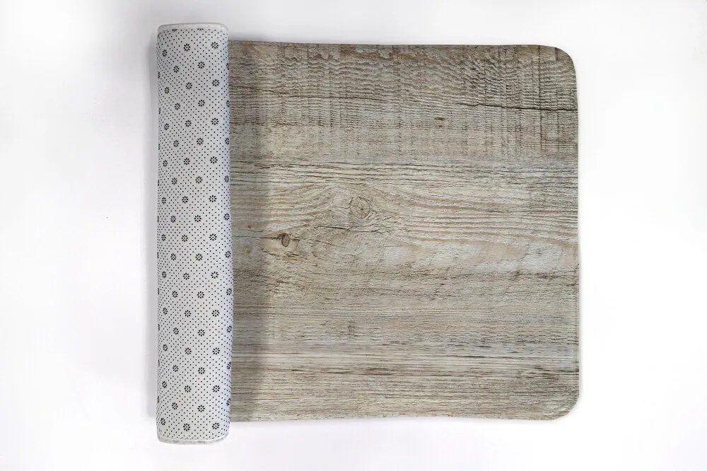 Dywanik do łazienki Dywanik do łazienki Drewniane panele