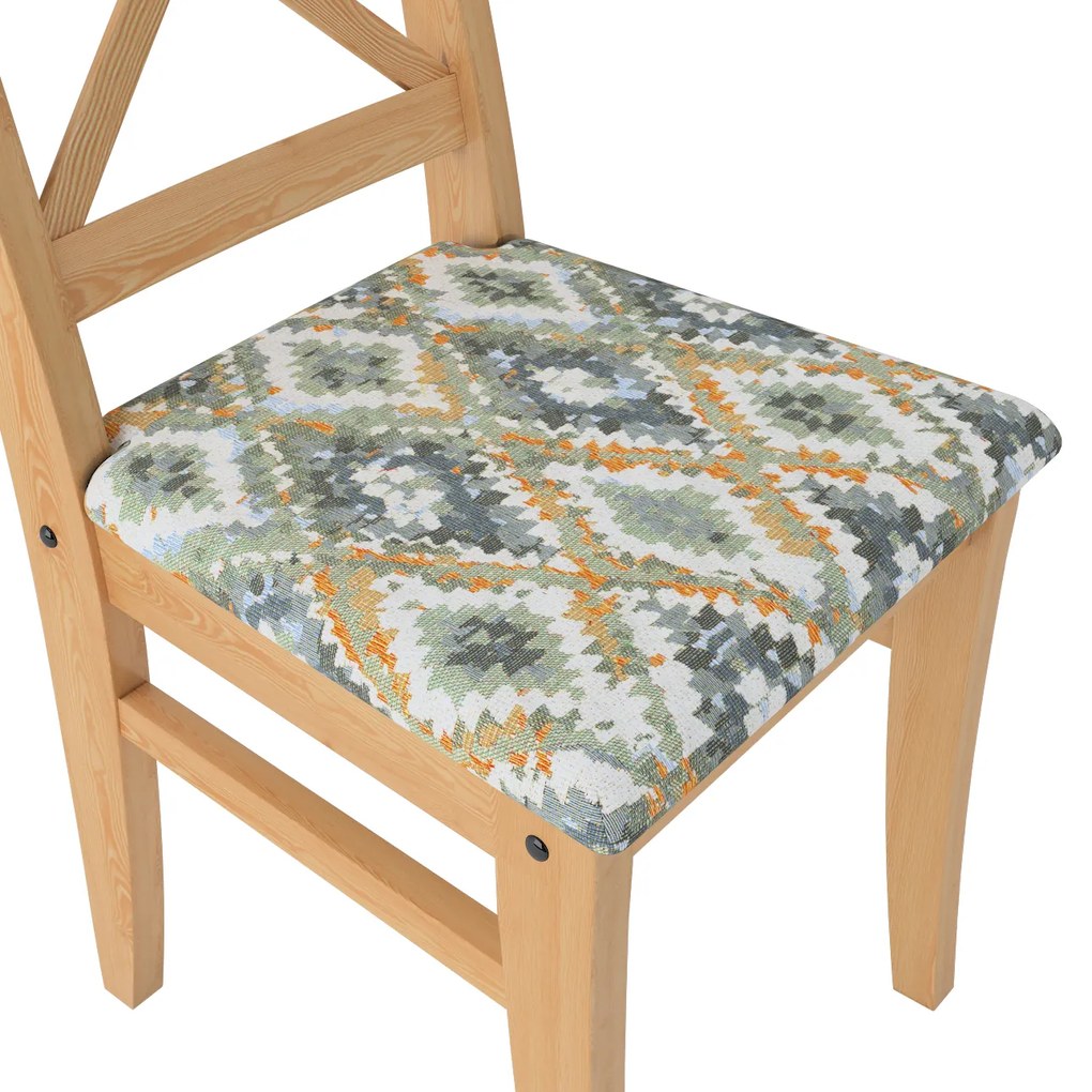 Pokrowiec na krzesło Ingolf z tapicerowanym siedziskiem