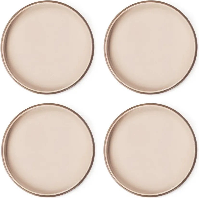 Talerze zestaw 4 szt. Terra Rondo – Bonami Selection