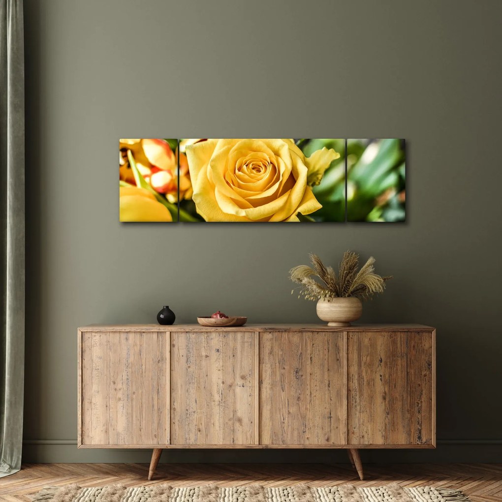 Obraz róży (170x50 cm)