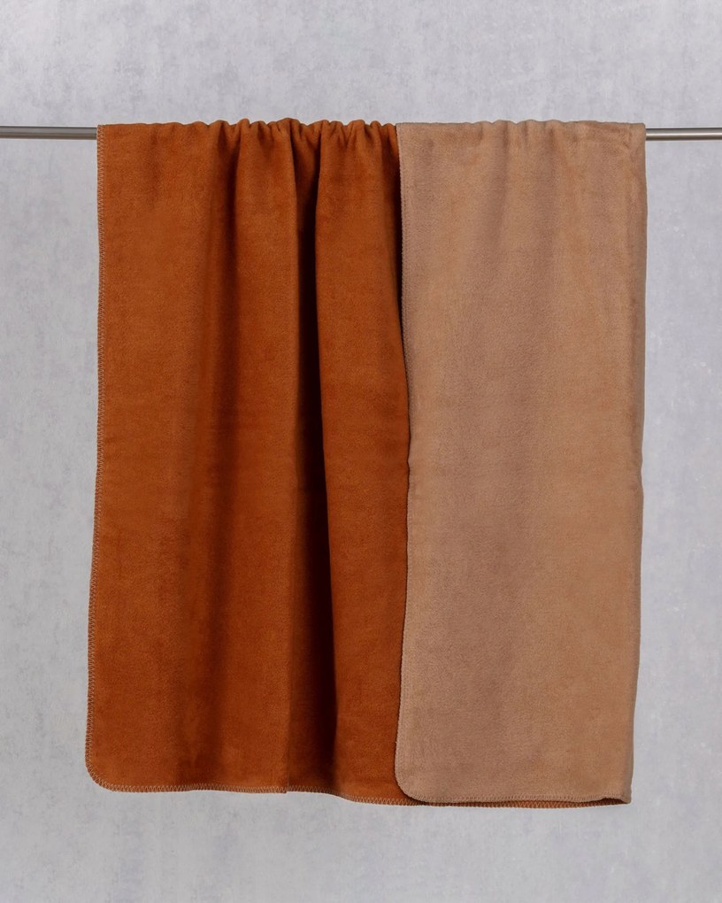 Koc Cosy Home 150x200cm Cognac&Beige