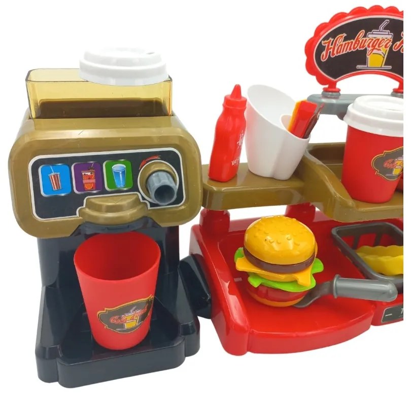 Woopie fast food xxl sklep restauracja kasa + dystrybutor napojów