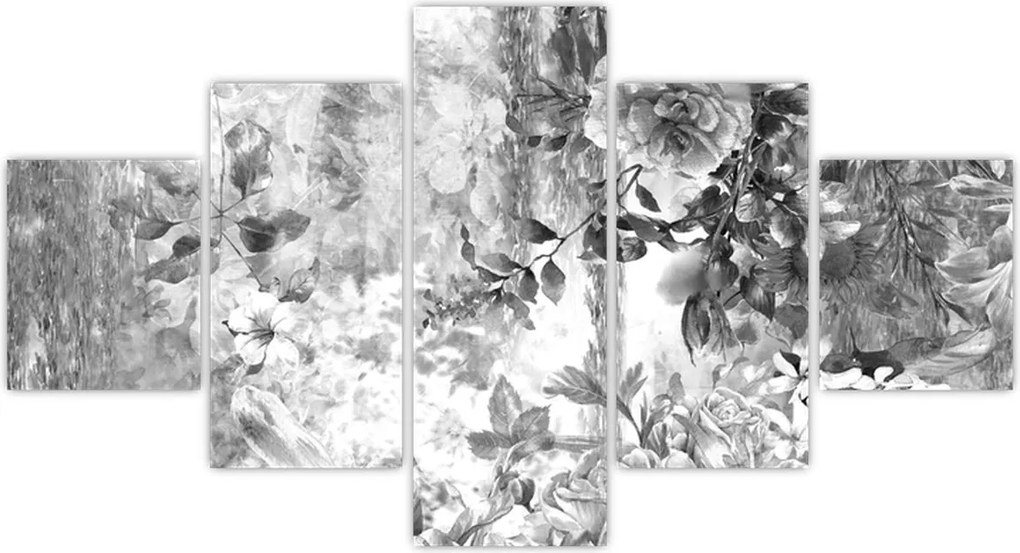 Obraz - Romantyczny ogród (125x70 cm)
