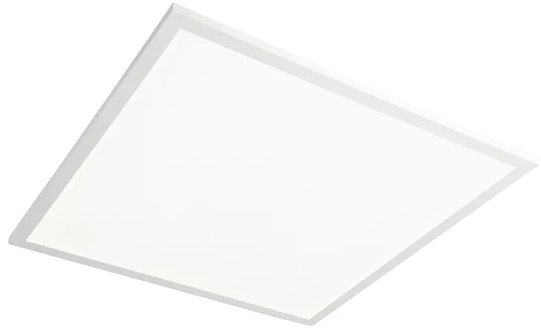 Kwadratowa lampa sufitowa biała LED z pilotem - Orch Nowoczesny Oswietlenie wewnetrzne