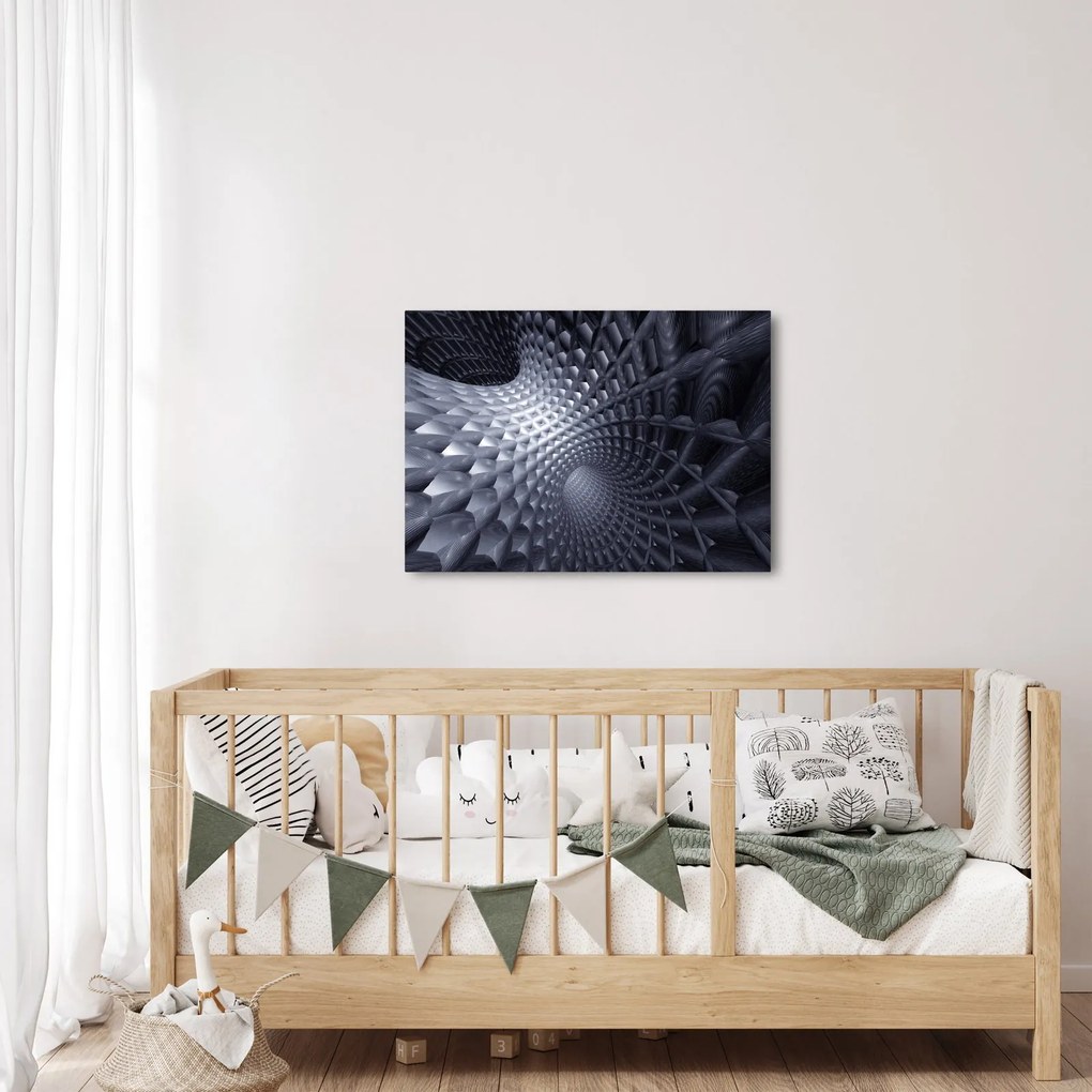 Obraz - Abstrakcja 3D (70x50 cm)