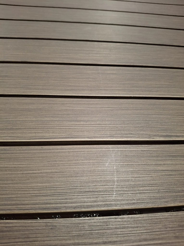 Doppler EXPERT WOOD Plus - ogrodowy rozkładany stół aluminiowy 150/210 x 90 x 75,5 cm - Towar z drobną wadą (N640)