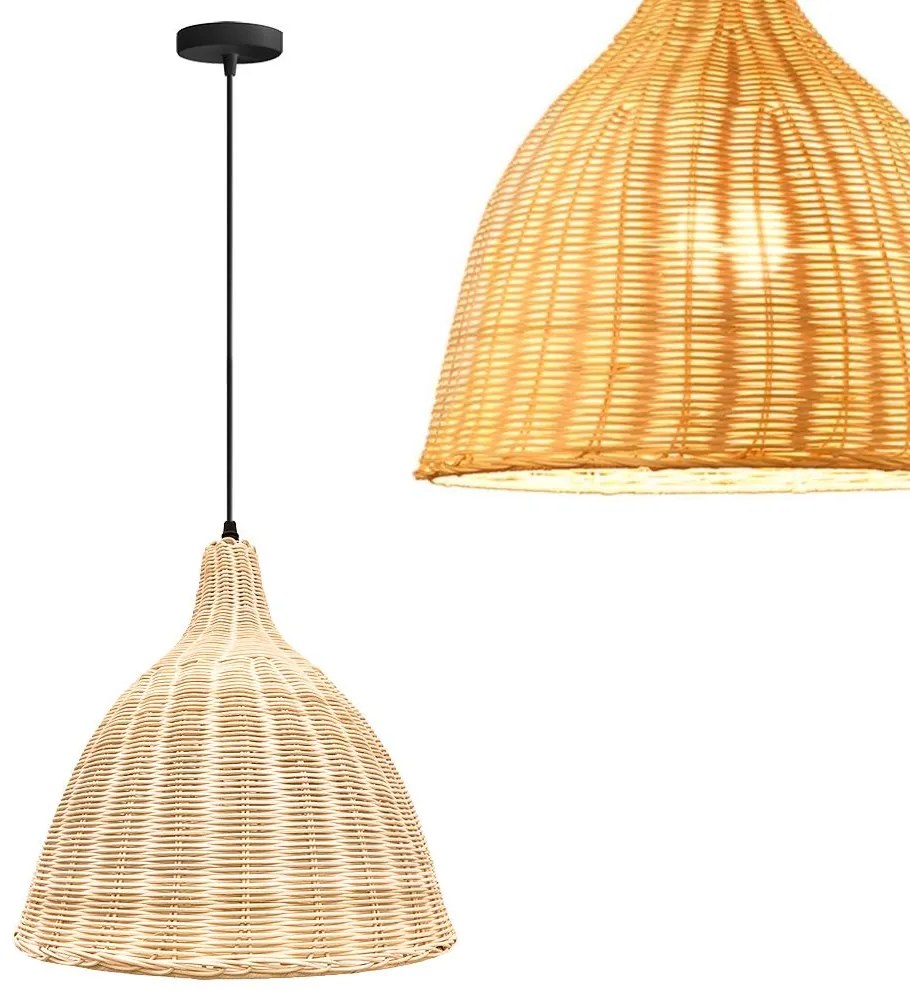 LAMPA SUFITOWA WISZĄCA BOHO NATURAL APP1647-1CP