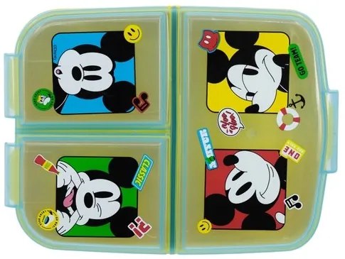 Stor Pudełko na drugie śniadanie Mickey, 19,5 x 16,5 x 6,7 cm