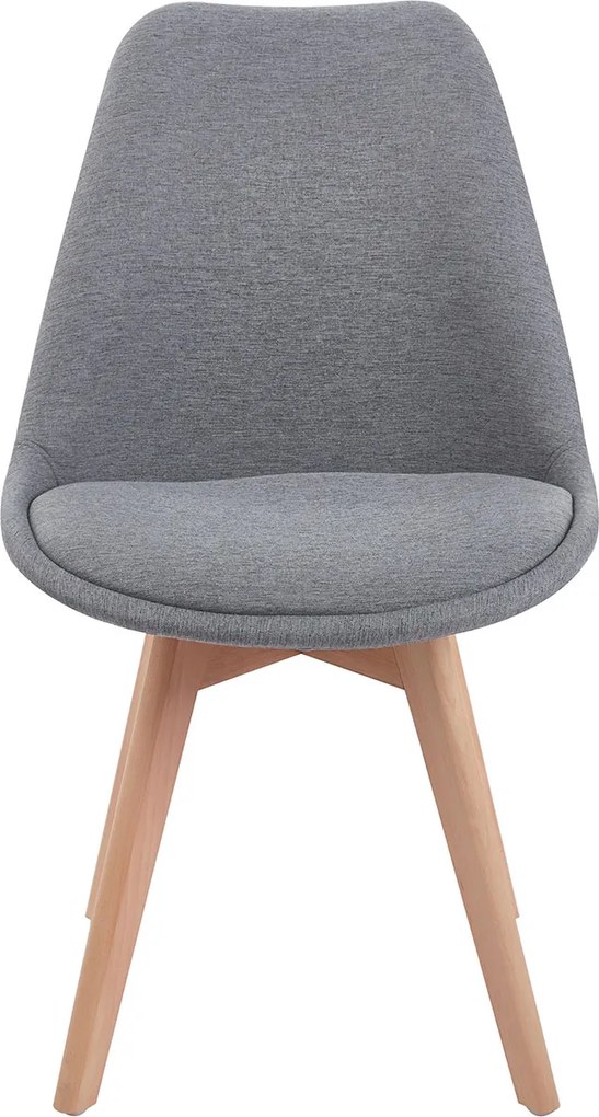 Zestaw 4 Krzese Synk Tkanina