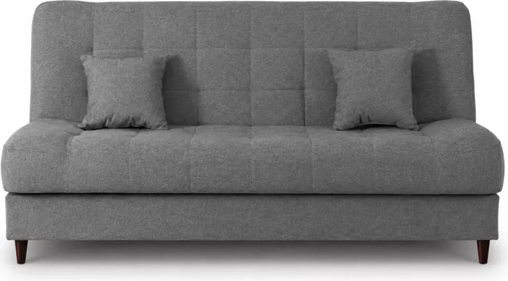 Sofa Dornis rozkładana z funkcją spania i pojemnikiem – nowoczesna tkanina Polaris