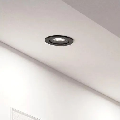 Eglo 902244 - ZESTAW 3x LED oprawa punktowa sufitowa BARRANCO 1xGU10/4,5W/230V czarny