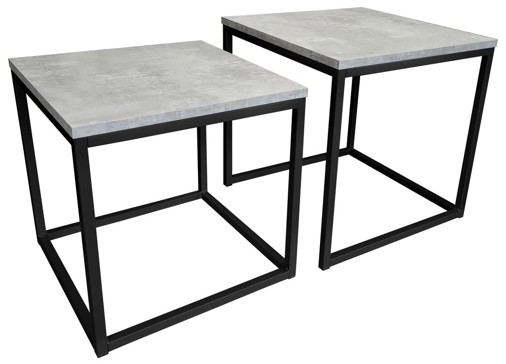 Stolik kawowy 2w1 podstawa metalowa Loft