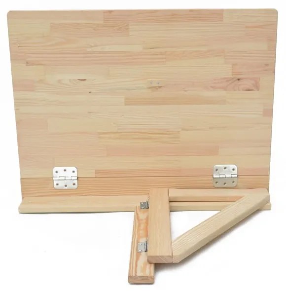 Wiszący ogrodowy stolik z drewna sosnowego 79x59 cm – Rojaplast