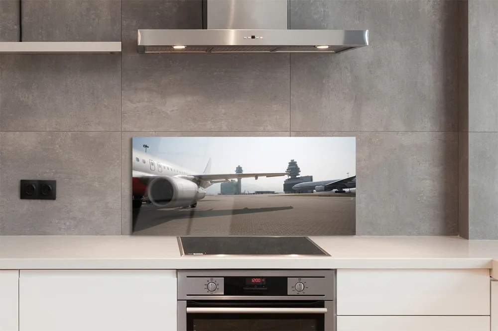 Panel nad Blat Kuchenny Samolot na Lotnisku pod Niebem