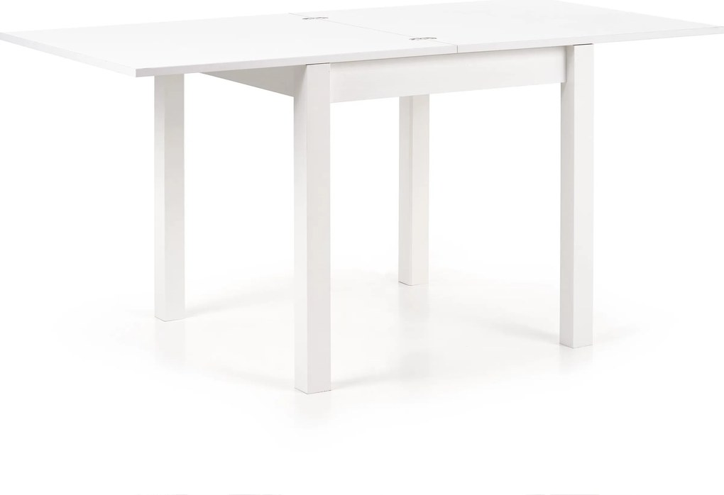 Rozkładany stół Gracjan w kolorze białym