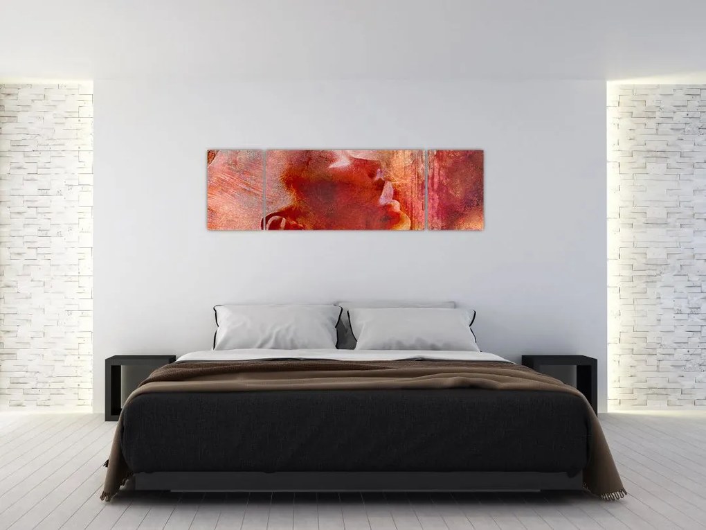 Obraz - Profil twarzy kobiety (170x50 cm)