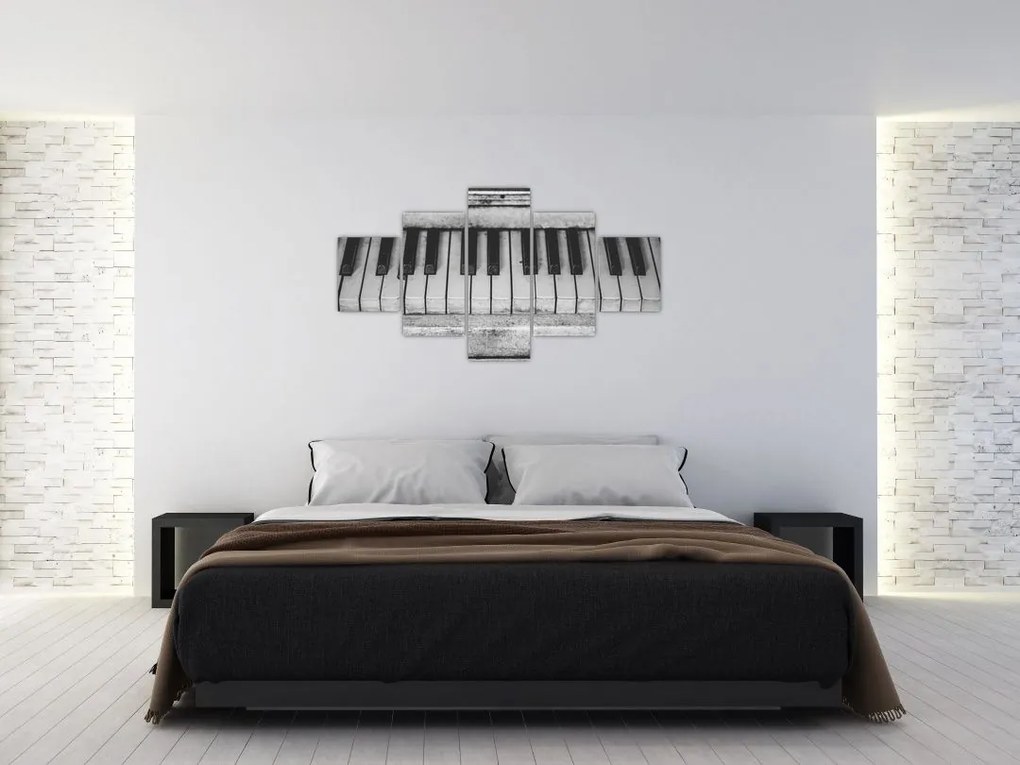 Obraz - Fortepian (125x70 cm)