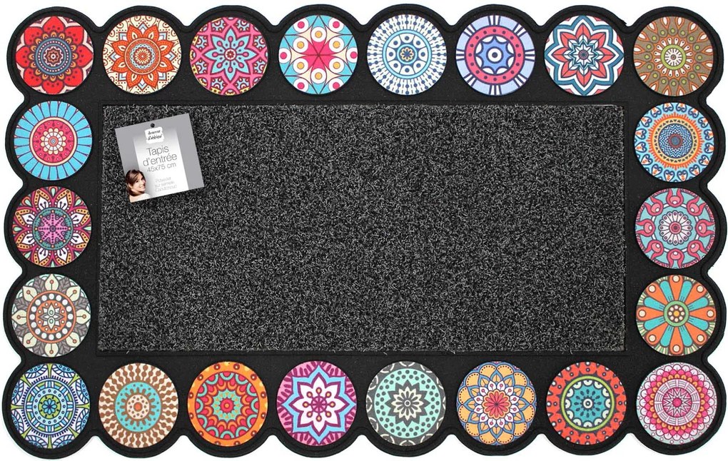 Wycieraczka pod drzwi, hiszpańska mozaika, 40 x 75 cm