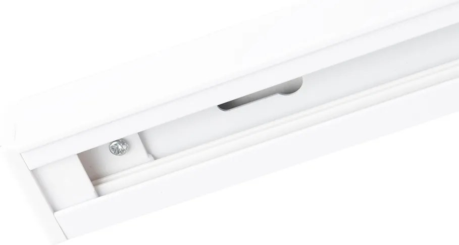 Nowoczesny system szynowy biały 4-światła 1-fazowy - Yade