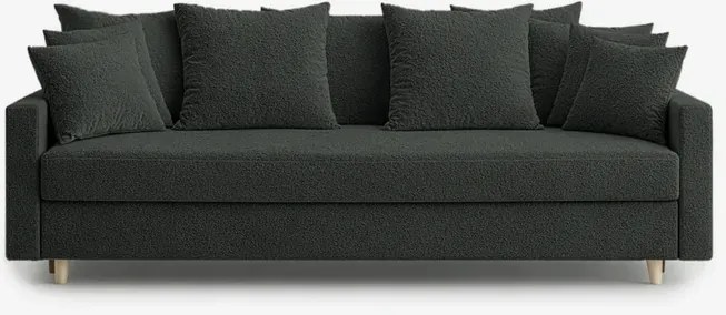 Sofa z Funkcją Spania MARIELA Ciemnoszara Nowoczesna