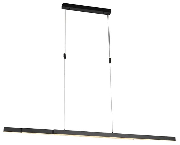 Lampa wisząca antracytowa w komplecie z LED i ściemniaczem regulowanym - JulietDesignerski Oswietlenie wewnetrzne