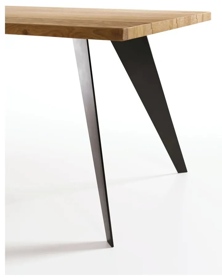 Stół z blatem w dekorze dębu 90x160 cm Koda – Kave Home