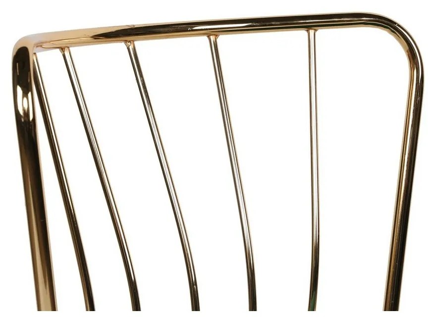 Zestaw krzeseł do jadalni Yildiz Light Brown andGold, 4 szt., 4 szt.
