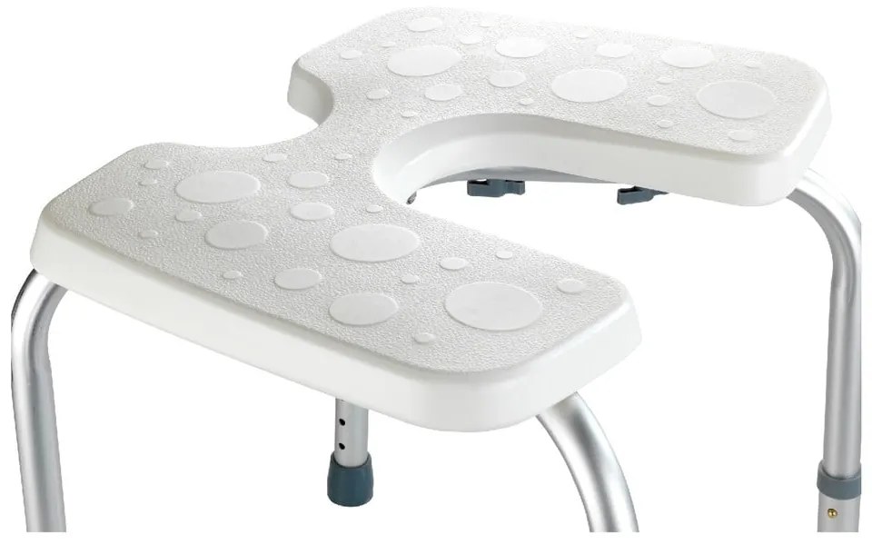 Taboret pod prysznic Wenko Hygienic Stool White, 53x46 cm