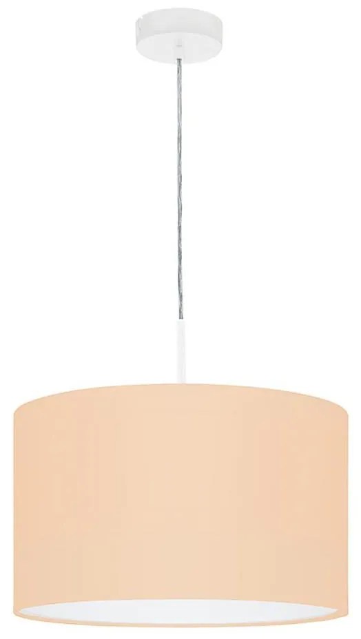 Eglo 97561 - Żyrandol na drucie PASTERI-P 1xE27/60W/230V pomarańczowy