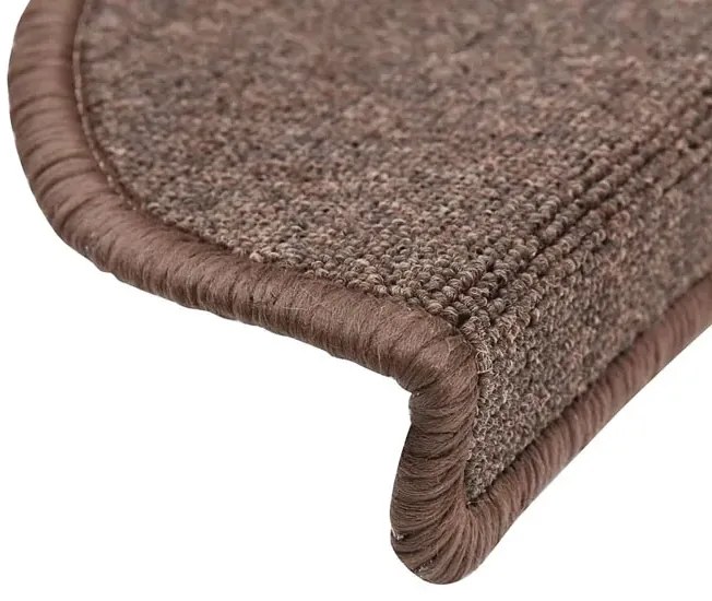 15 sztuk samoprzylepnych kawowych dywaników na schody B3-D28