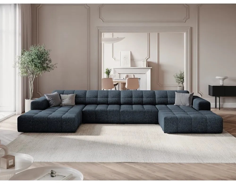 Niebieski narożnik (w kształcie litery U) Chicago – Cosmopolitan Design