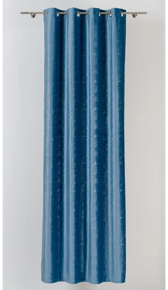 Niebieska zasłona 140x260 cm Scento – Mendola Fabrics