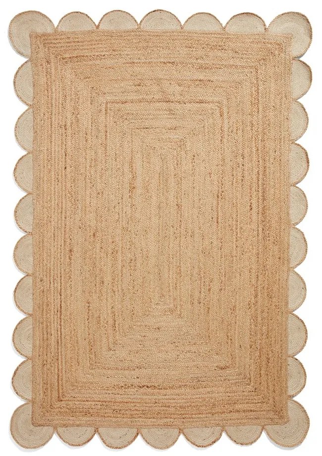 Dywan z juty w naturalnym kolorze 120x170 cm Savannah Jute – Think Rugs