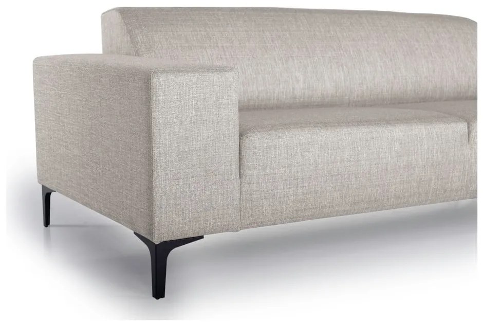 Beżowa sofa Scandic Diva, 216 cm
