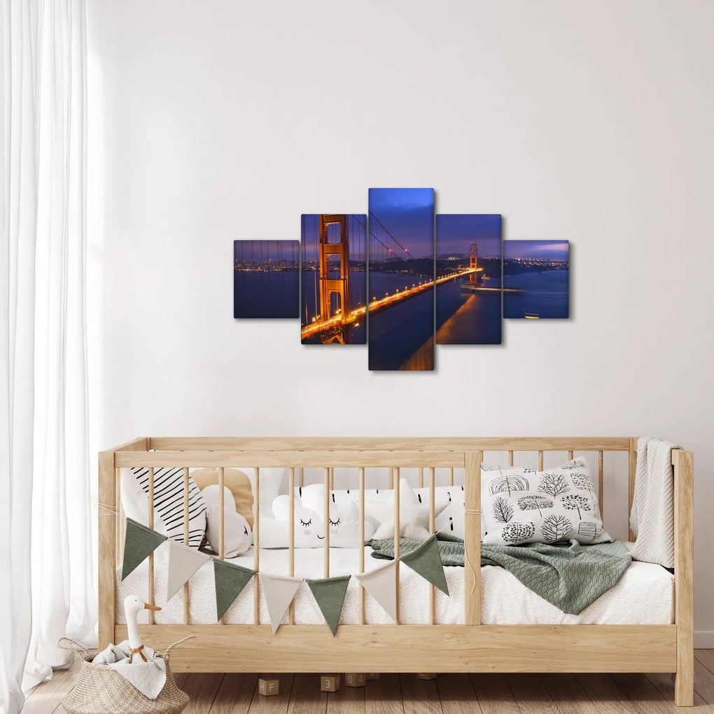Obraz - Most Golden Gate (125x70 cm)