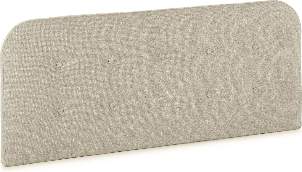 Tapicerowana głowica łóżka Saona 140x60 cm Kolor Beżowy, grubość 8 cm